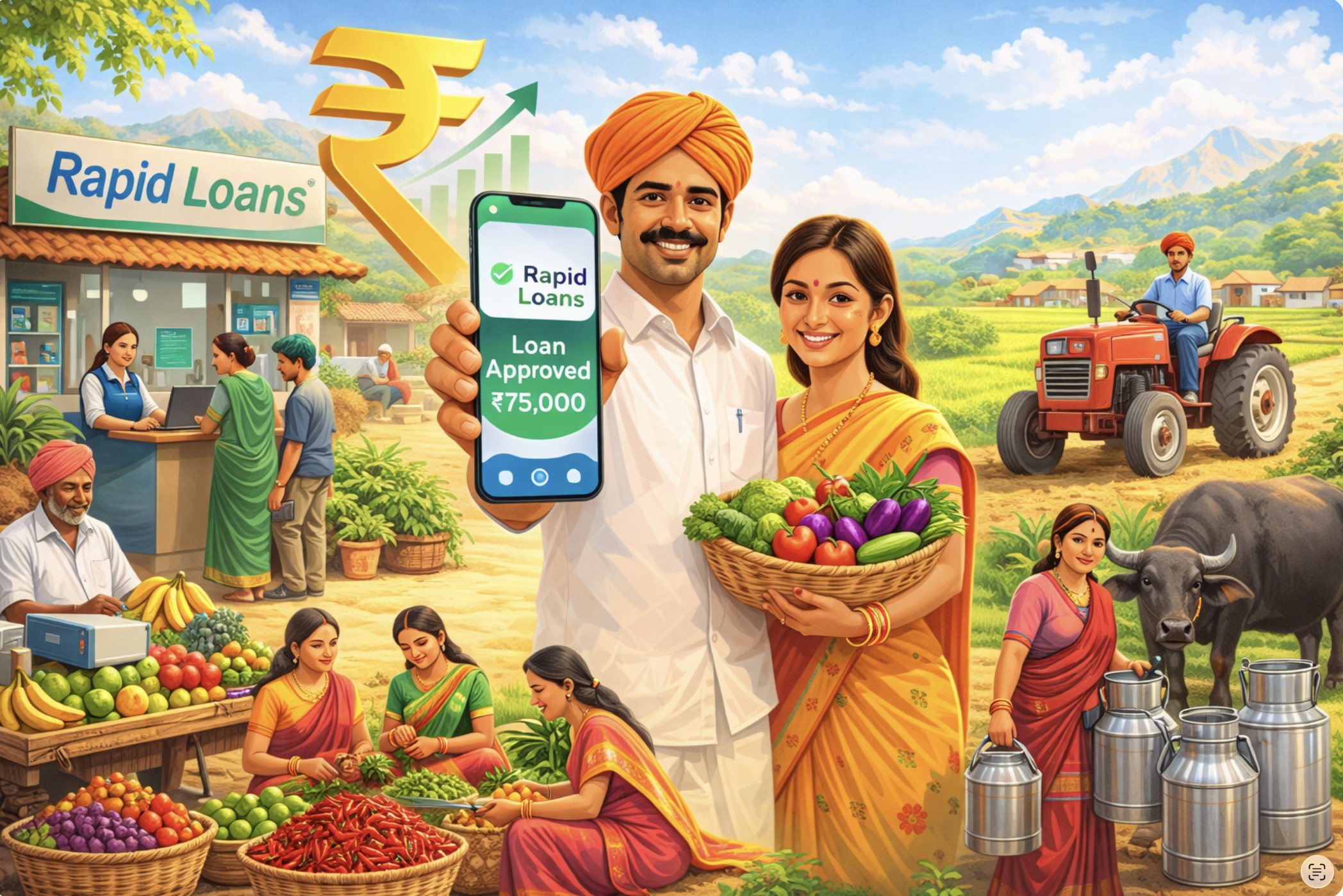 Rapid Loans - empowering rural India with technology-driven microloans
